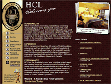 Tablet Screenshot of hclsales.com